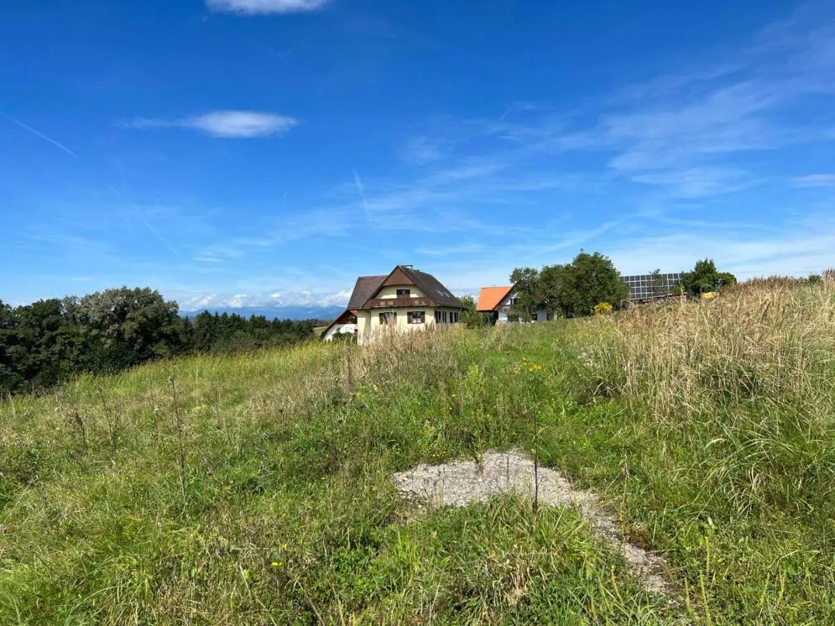 Idyllisches Baugrundstück in Aussichtslage am Attendorfberg/ absolute Ruhelage/ Nähe Seiersberg - Ansicht 3
