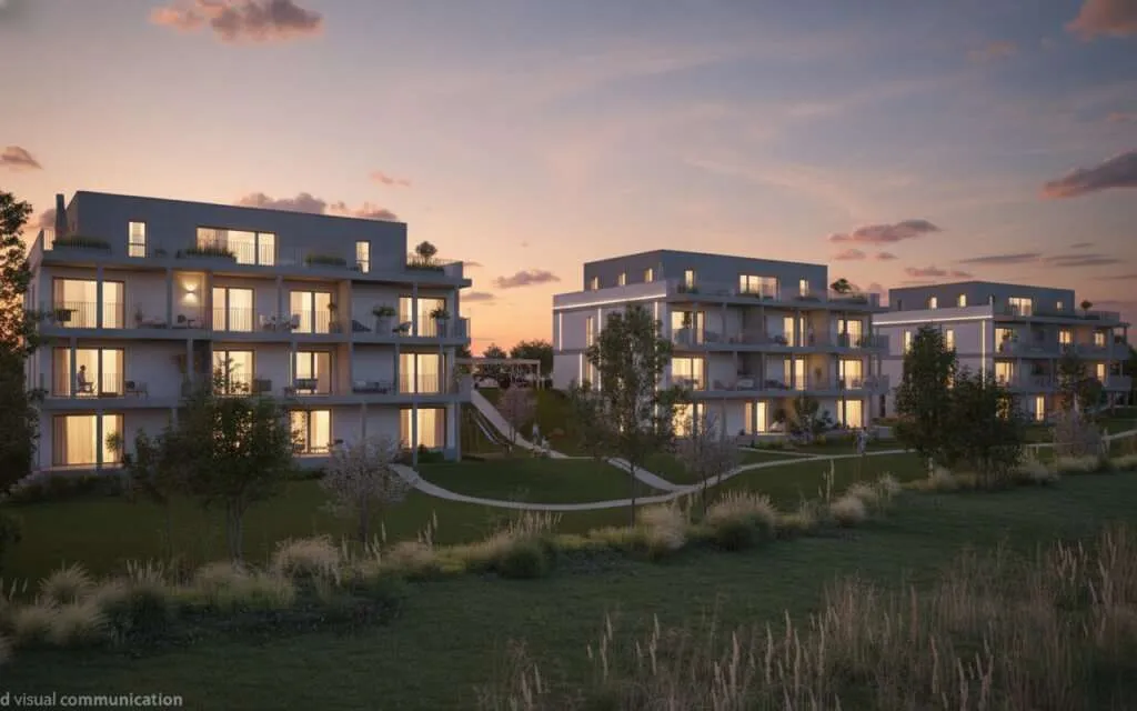 Terrassenwohnung Top C6 - Neubauprojekt "am MÜHLBACH" Wilhering - Ansicht 2
