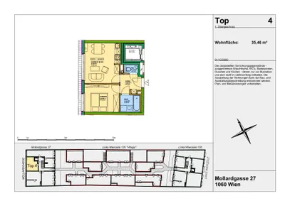 2-Zimmer-Wohnung mieten in Wien – 35,46 m², € 849 – Bild 22 von 22