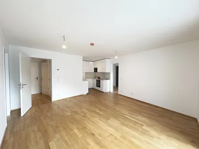 Hochwertiger Erstbezug im 18. - Tolle 3 Zimmer Wohnung mit Balkon und Garagenstellplatz – Bild 3