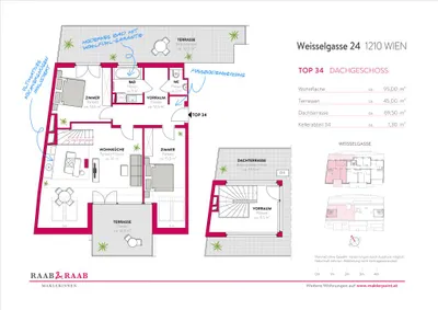 3-Zimmer-Wohnung mieten in Wien – 95 m², € 1.836 – Bild 29 von 29