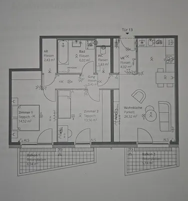 3-Zimmer-Wohnung mieten in Wien – 74 m², € 600 – Bild 14 von 14