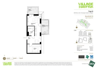 2-Zimmer-Wohnung kaufen in Wien – 45,5 m², € 365.000 – Bild 35 von 35