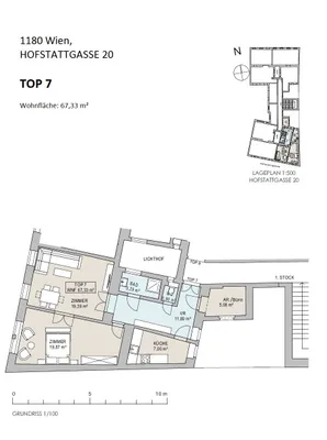 2-Zimmer-Wohnung kaufen in Wien – 67,33 m², € 535.000 – Bild 20 von 21