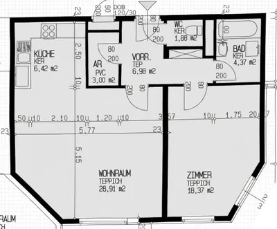 2-Zimmer-Wohnung mieten in Wien – 66,84 m², € 1.148 – Bild 18 von 18