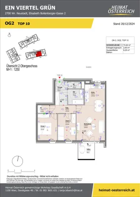 3-Zimmer-Wohnung kaufen in Wiener Neustadt – 76,15 m², € 256.385 – Bild 18 von 29