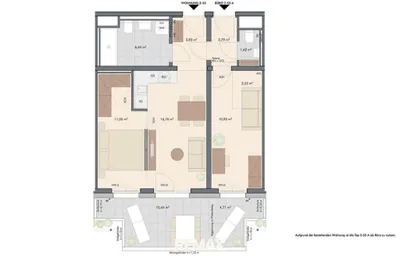 3-Zimmer-Wohnung kaufen in Wien – 56,24 m², € 381.000 – Bild 14 von 14