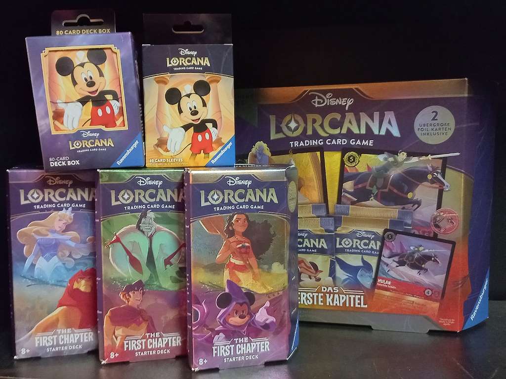 Disney Lorcana: Das Erste Kapitel - Deck Box Captain Hook günstig kaufen