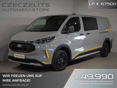 Ford Transit Custom Doppelkabine Trail 320L2 2.0EBL ... Transporter / Kastenwagen
