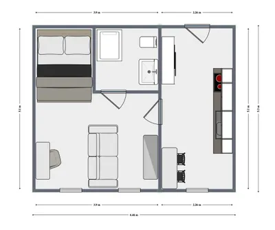 1-Zimmer-Wohnung mieten in Graz – 32 m², € 599 – Bild 12 von 12