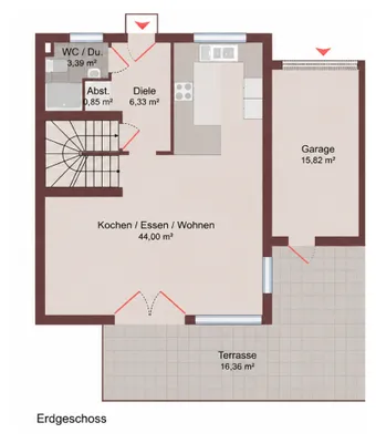 5-Zimmer-Haus kaufen in Baden – 110 m², € 799.000 – Bild 19 von 21