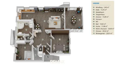 7-Zimmer-Haus kaufen in Korneuburg – 280 m², € 559.000 – Bild 36 von 39