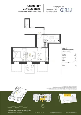2-Zimmer-Wohnung kaufen in Wien – 46,67 m², € 476.252 – Bild 48 von 48