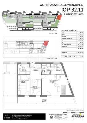 3-Zimmer-Wohnung mieten in Krems an der Donau – 83,29 m², € 1.294 – Bild 7 von 7