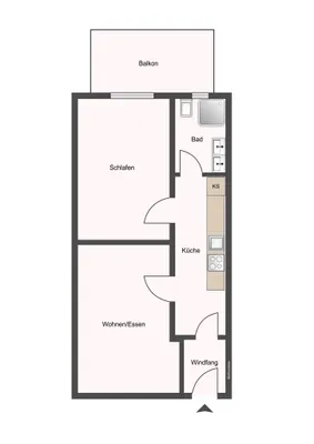 2-Zimmer-Wohnung mieten in Graz – 43,02 m², € 765 – Bild 13 von 13