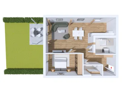 2-Zimmer-Wohnung mieten in Villach – 58 m², € 1.099 – Bild 6 von 6