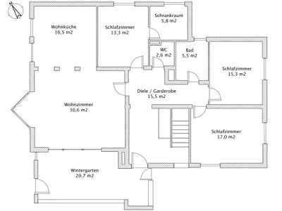 5-Zimmer-Haus kaufen in Urfahr-Umgebung – 205,7 m², € 717.000 – Bild 9 von 9