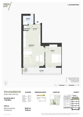 2-Zimmer-Wohnung kaufen in Wien – 50,09 m², € 419.000 – Bild 10 von 10