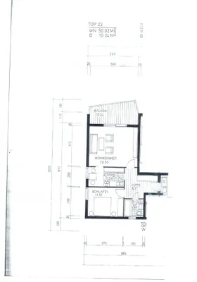 2-Zimmer-Wohnung kaufen in Salzburg-Umgebung – 50,92 m², € 235.000 – Bild 8 von 8