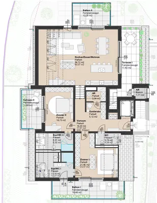 3-Zimmer-Wohnung kaufen in Mödling – 139 m², € 1.490.000 – Bild 9 von 10