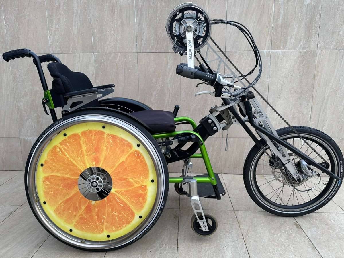 Handbike-fr Rollstuhlfahrer ( Rollstuhl nicht includiert),  1.500,- (8045  Andritz) - willhaben