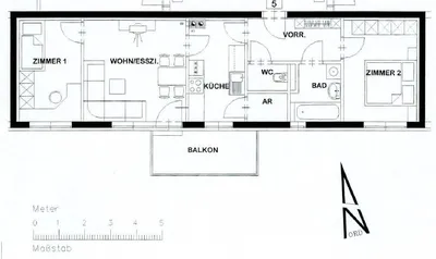 3-Zimmer-Wohnung mieten in Murtal – 58,61 m², € 466 – Bild 2 von 2