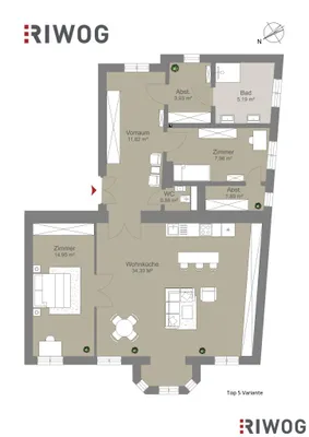 3-Zimmer-Wohnung kaufen in Wien – 80,83 m², € 399.000 – Bild 25 von 26