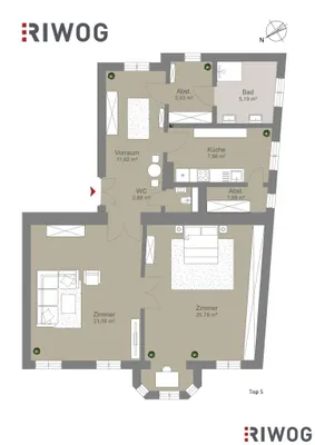 3-Zimmer-Wohnung kaufen in Wien – 80,83 m², € 399.000 – Bild 24 von 26