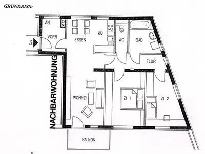 Wohnung mieten in Murtal – 75,55 m², € 765 – Bild 2 von 2