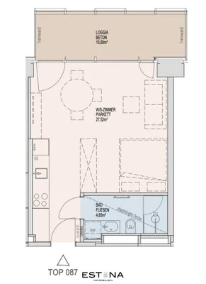 1-Zimmer-Wohnung mieten in Wien – 32,1 m², € 1.100 – Bild 17 von 17