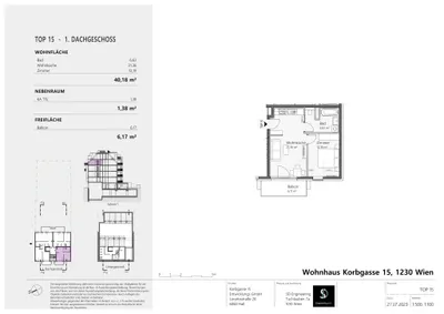 2-Zimmer-Wohnung kaufen in Wien – 40,18 m², € 357.000 – Bild 8 von 8