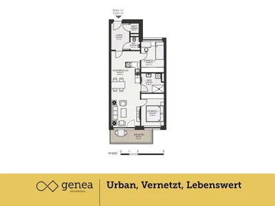 3-Zimmer-Wohnung mieten in Graz – 66,81 m², € 1.029 – Bild 2 von 28