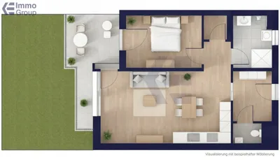 2-Zimmer-Wohnung mieten in Wels – 58,75 m², € 997 – Bild 17 von 17