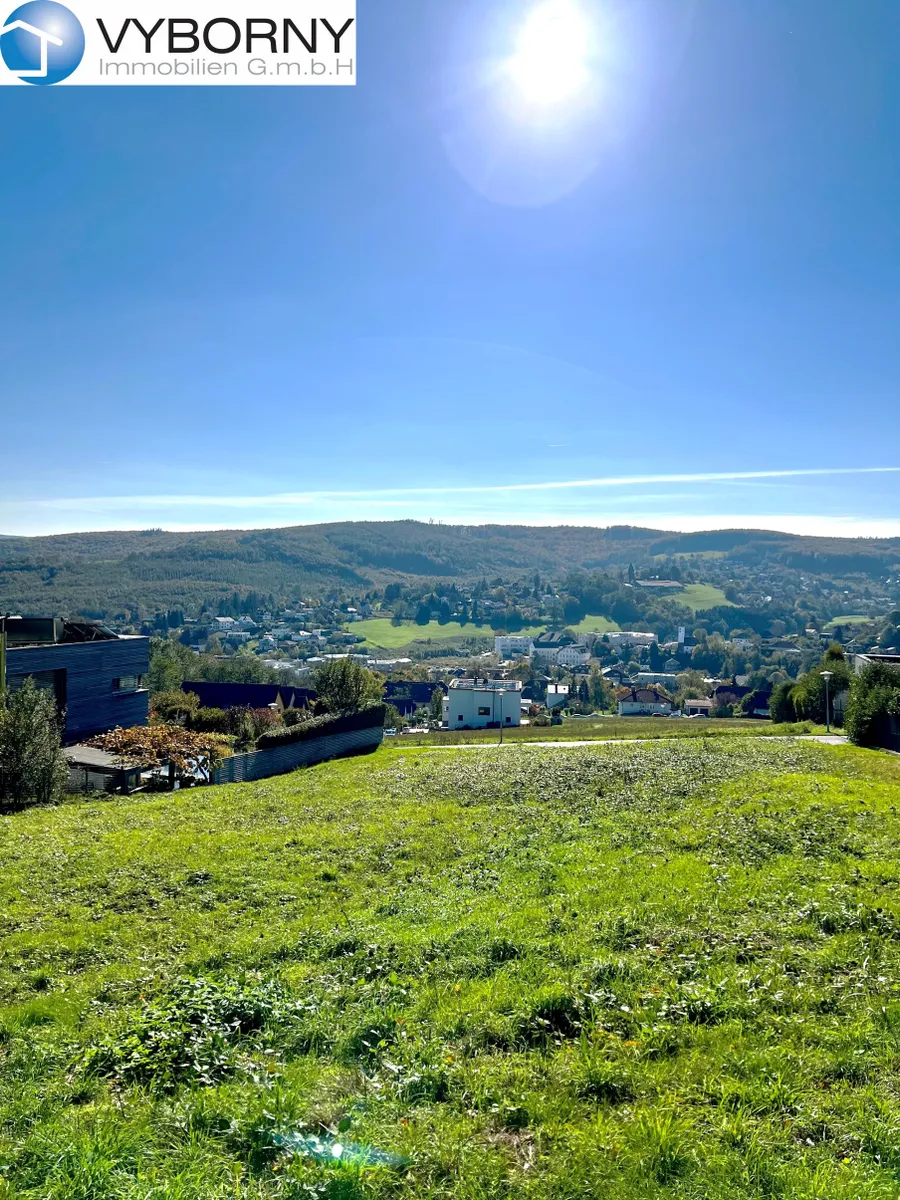 Gablitz Top Waldrandruhelage - großes Baugrundstück mit traumhaftem Fernblick in den Wienerwald - Ansicht 2