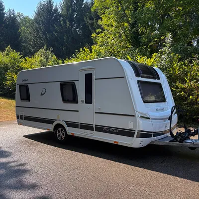 Wohnwagen Dethleffs Nomad 490 BLF - Mover - Vor...