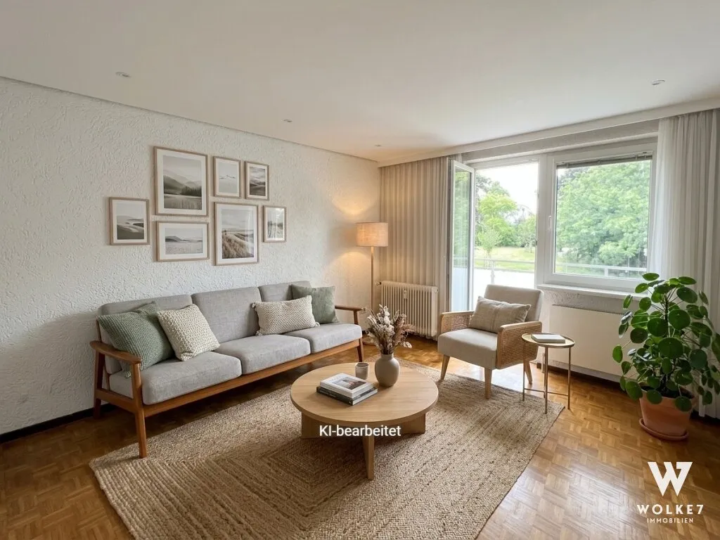 3-bed apartment, 80 m²