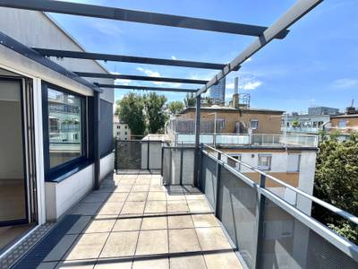 Moderne 4 Zimmer Dachgeschosswohnung mit großzügiger Terrasse & Klima - Nähe U6 Floridsdorf zu mieten in 1210 Wien