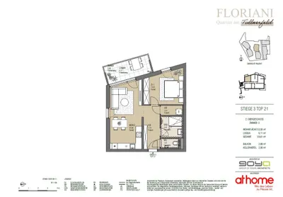 2-Zimmer-Wohnung kaufen in Tulln – 53,5 m², € 253.000 – Bild 25 von 25