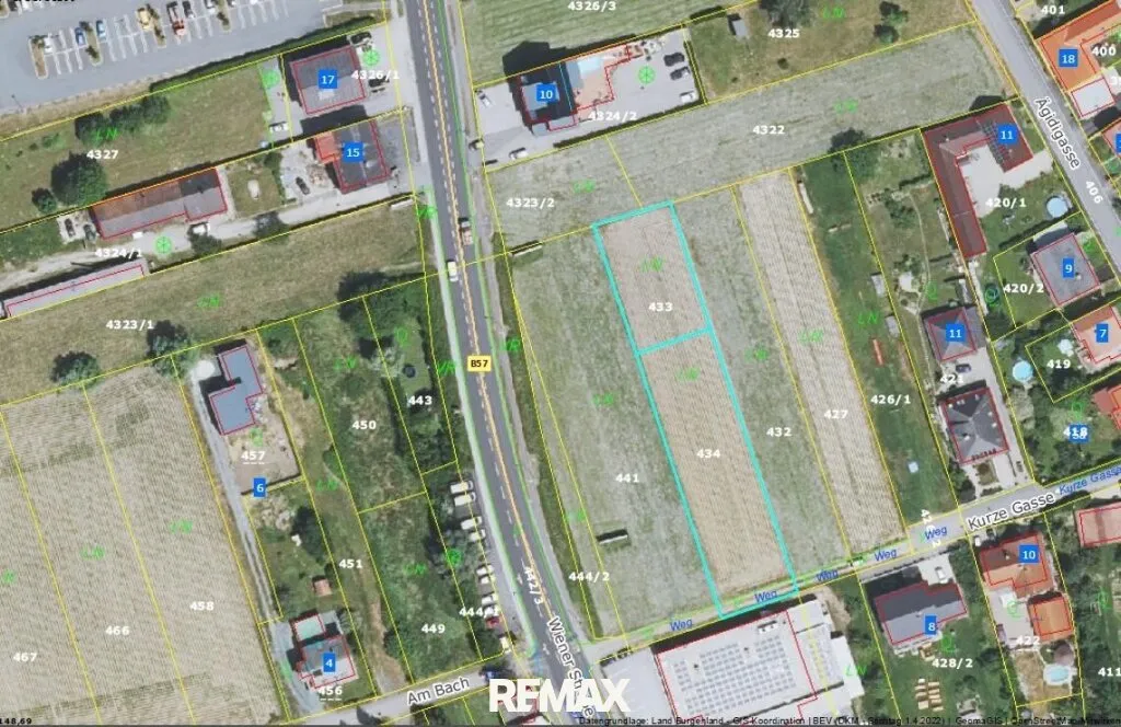 Baugrundstück ca. 1.909 m² in Stegersbach, Südburgenland - Top Lage