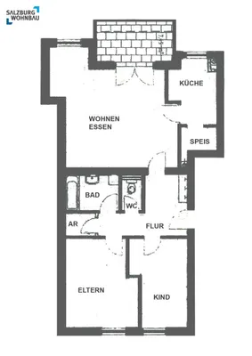 3-Zimmer-Wohnung mieten in Zell am See – 78 m², € 977 – Bild 9 von 9