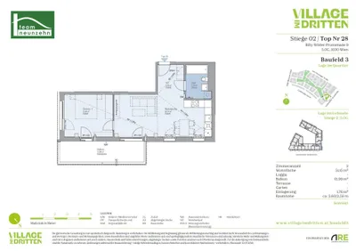 2-Zimmer-Wohnung mieten in Wien – 51,15 m², € 1.249 – Bild 21 von 21
