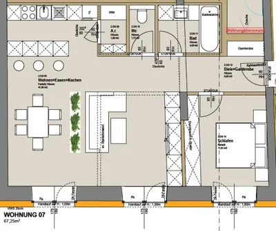 2-Zimmer-Wohnung mieten in Wels – 67,25 m², € 959 – Bild 13 von 14