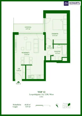 2-Zimmer-Wohnung kaufen in Wien – 46,09 m², € 270.642 – Bild 33 von 33
