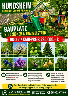 Grundstück kaufen in Bruck an der Leitha – 900 m², € 232.000