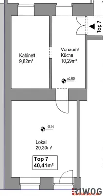 2-Zimmer-Gewerbeimmobilie kaufen in Wien – 40 m², € 160.000 – Bild 35 von 35