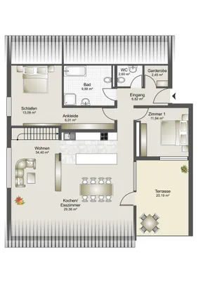 4-Zimmer-Wohnung kaufen in Dornbirn – 156,47 m², € 985.000 – Bild 16 von 16