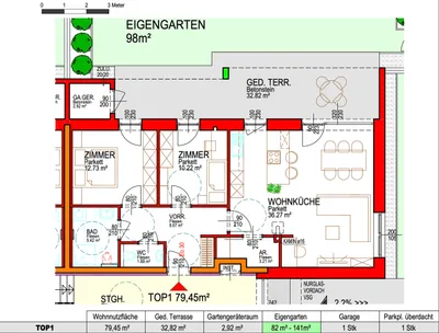 3-Zimmer-Wohnung kaufen in Amstetten – 79,35 m², € 328.117 – Bild 9 von 10