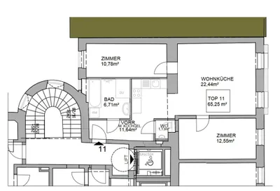 3-Zimmer-Wohnung kaufen in Wien – 65,25 m², € 480.000 – Bild 9 von 10