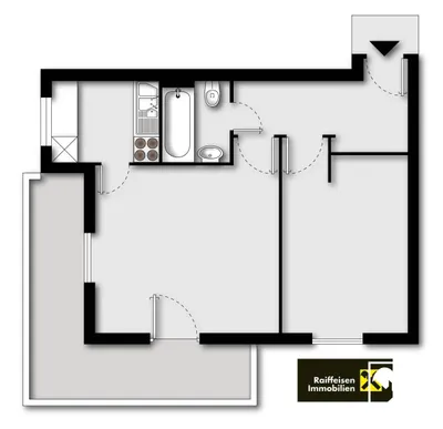 2-Zimmer-Wohnung kaufen in Salzburg-Umgebung – 43,48 m², € 330.000 – Bild 5 von 5