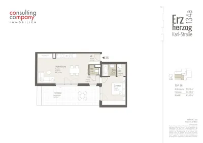 2-Zimmer-Wohnung mieten in Wien – 59,09 m², € 1.149 – Bild 28 von 28